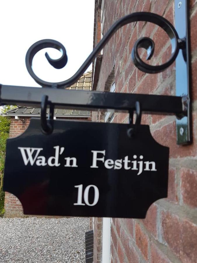 Waddenfestijn Villa Paesens Bagian luar foto